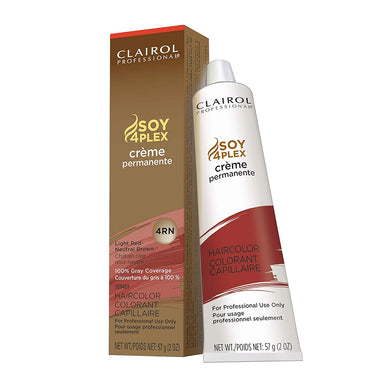 Clairol Creme Permanente 4RN Light Neutral Brown Pack 36