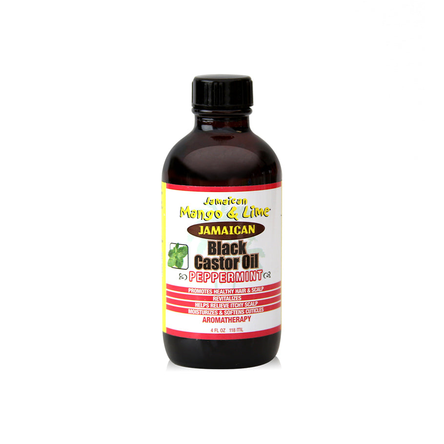 JML Jamaican Black Castor Oil - Peppermint 4oz