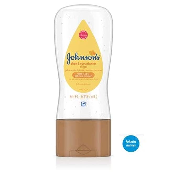 JOHNSON'S®BABY OIL CREAM Shea & Cocoa Butter (236 ml) Pack 24 Size 8 fl oz.