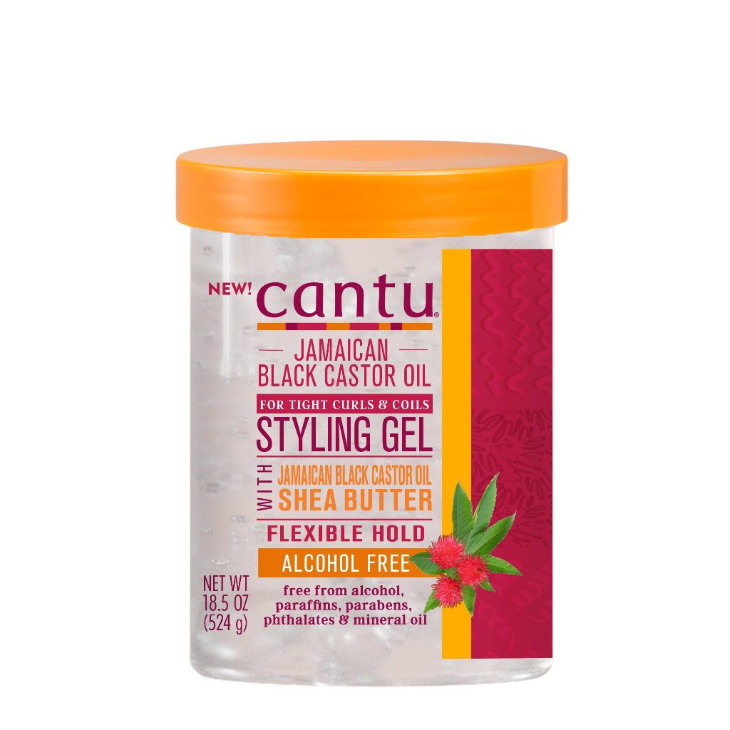 Cantu Jamaican Black Castor Oil Braiding Styling Gel Pack 12 Size 18.25oz