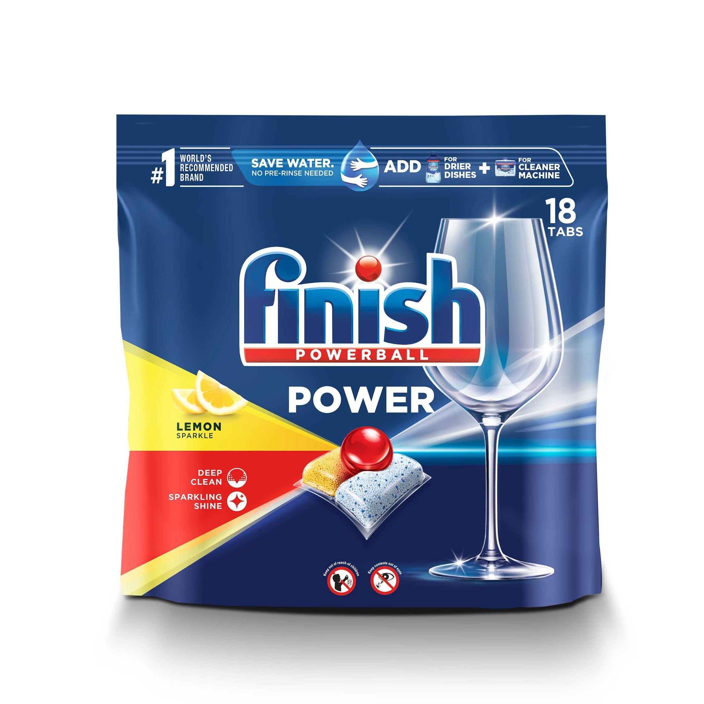 FINISH® POWER LEMON - 6/18 ct.