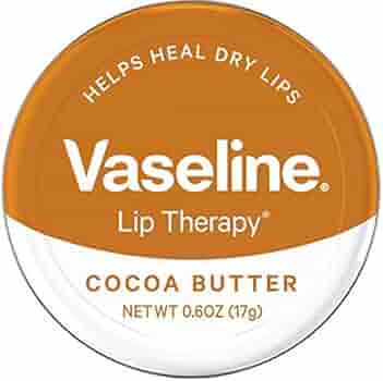 Vaseline Lip Therapy Lip Tin Cocoa Butter 0.6z Pack 12