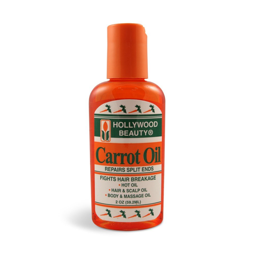 Hollywood Beauty Oils Carrot Oil 2 Oz 12 Pc. Display Cs/72