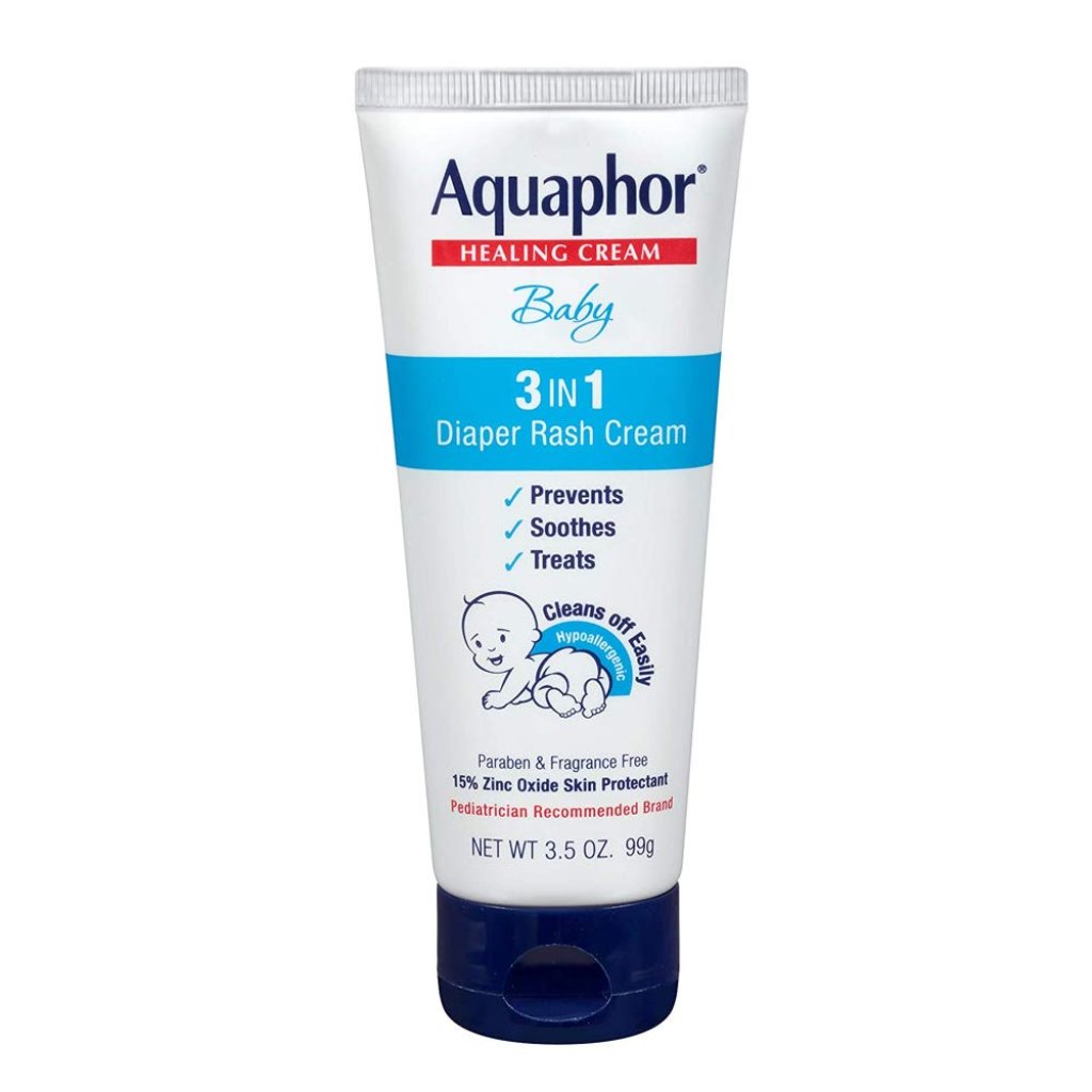 Aquaphor Baby 3 in1 Diaper Rash Cream Pack Size 3.5oz