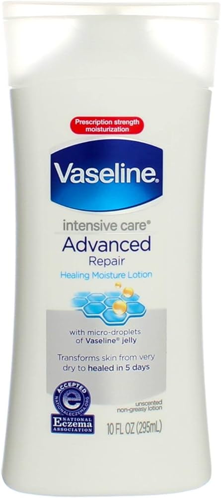 Vaseline Advanced Repair Unscented 24p 2foz Pack 24