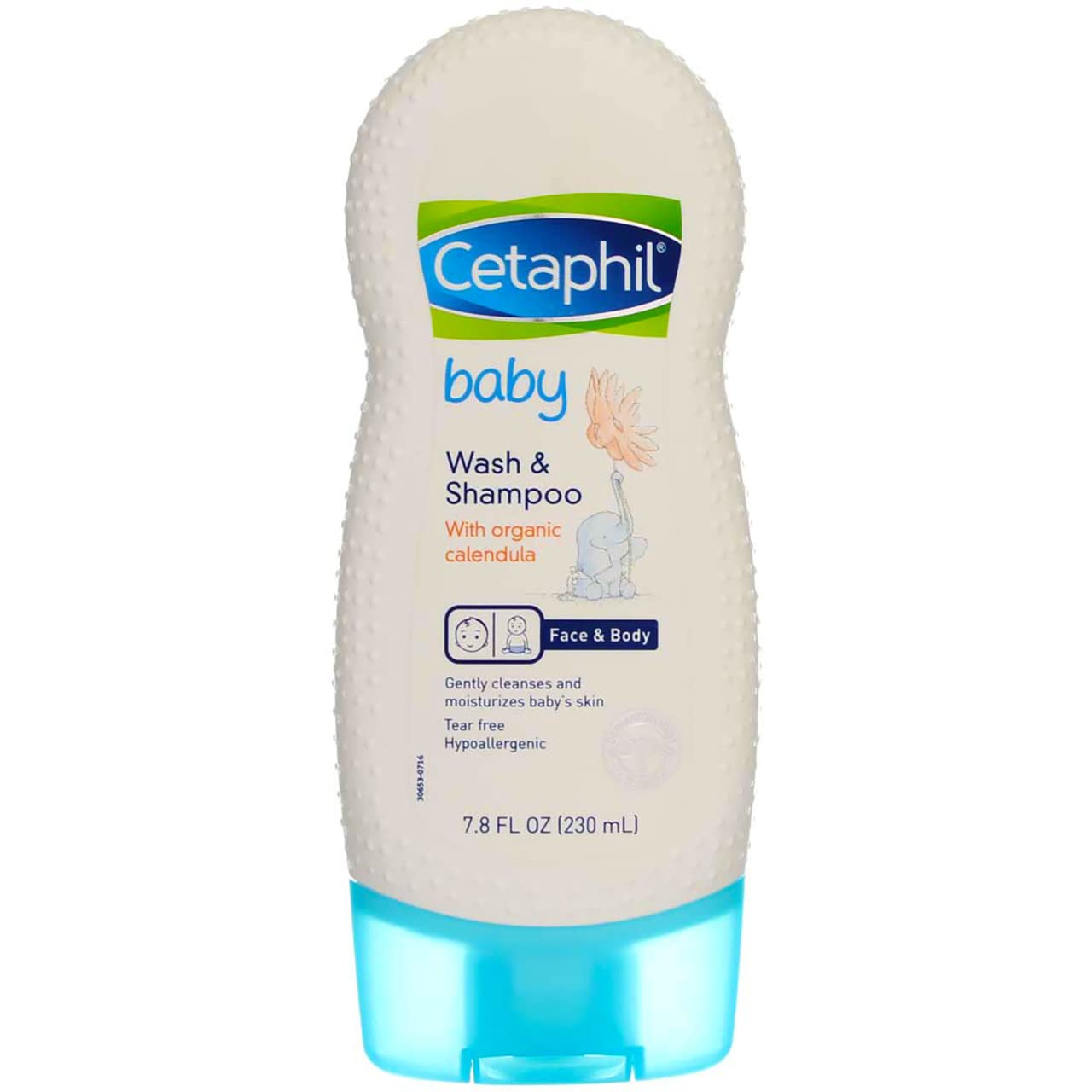 Cetaphil Baby Wash & Shampoo Size 7.8 oz Case Pack 12