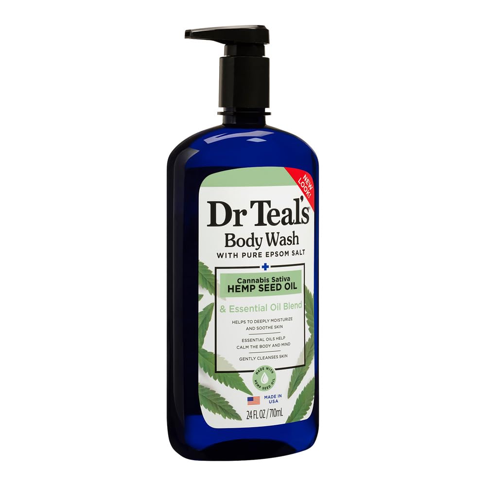 DRT HEMP SEED OIL 24OZ BODY WASH