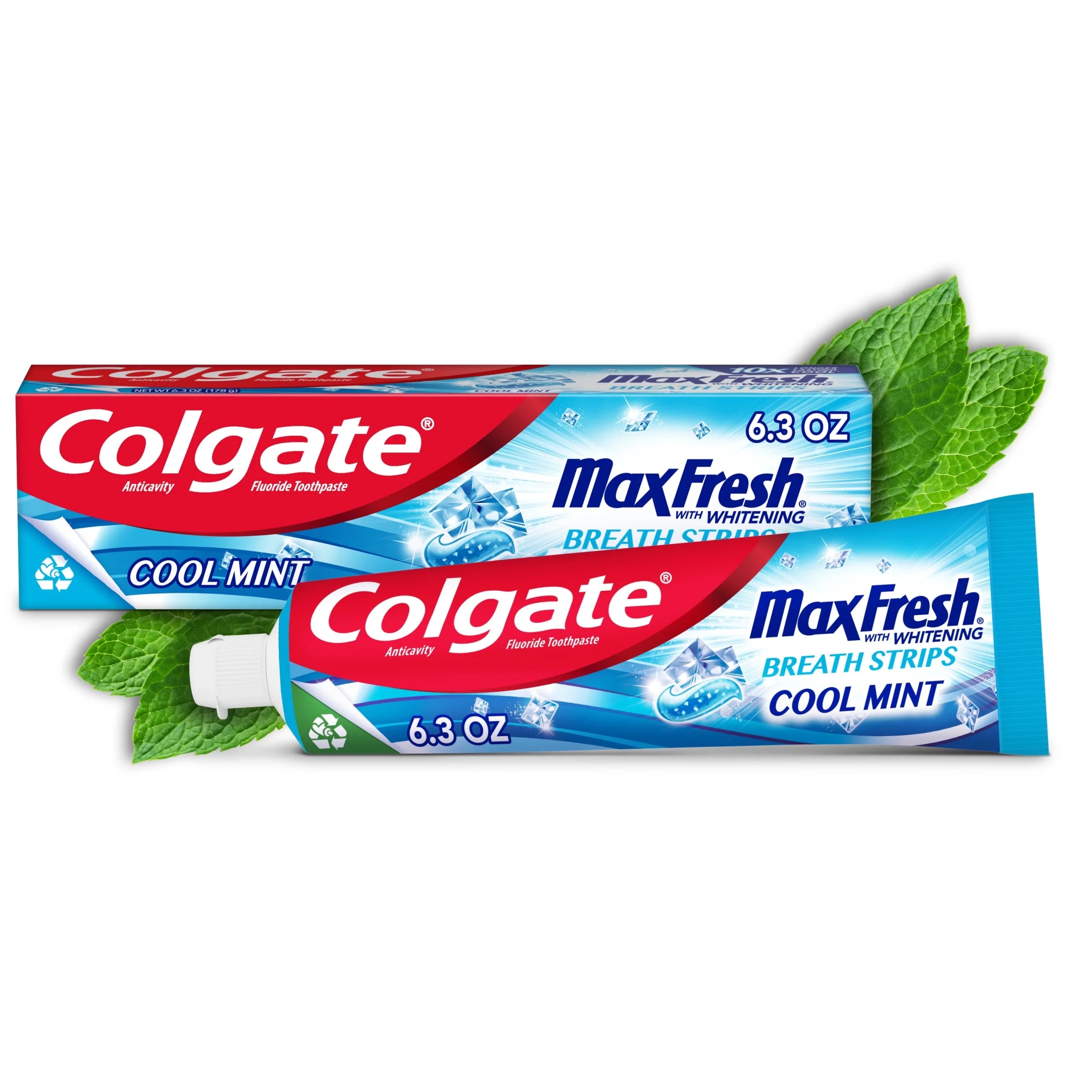 Max Fresh TP 6.3oz PL MU Cool Mint 5PK