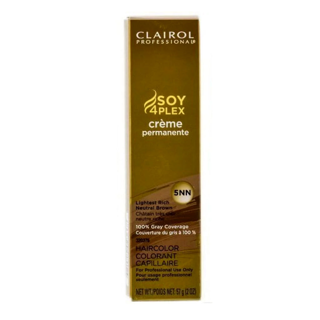 Clairol Creme Permanente 5NN Lightest Rich Neutral Brown Pack 36