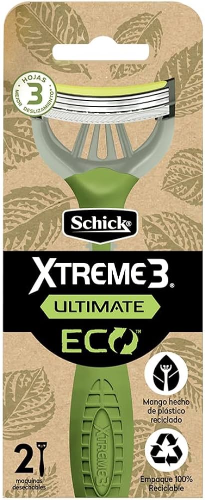 Schick Xtreme3 Ultimate Eco 4pz, color, 1 count