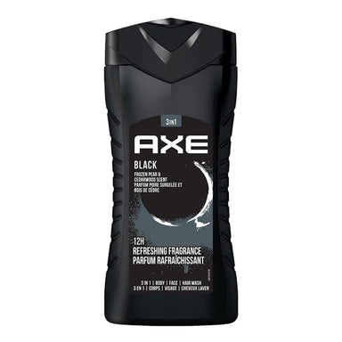 AXE Black Frozen Pear & Cedarwood Scent 3 in 1 Body wash Pack 4 16oz