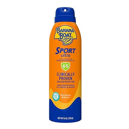 Banana Boat Sport Ultra SPF 65 Sunscreen Spray 6oz