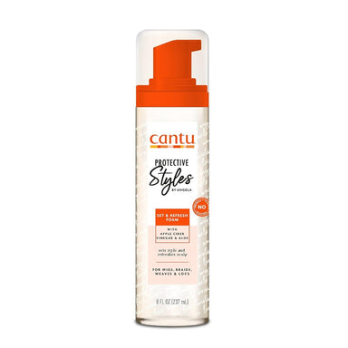 Cantu Protective Styles Set & Refresh Foam Pack 12 Size 8oz