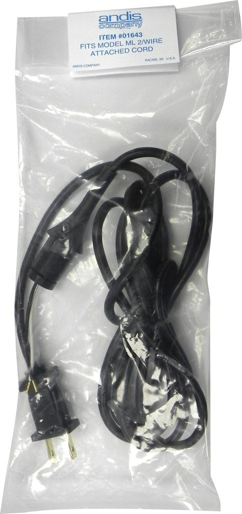 Andis  2-Wire Attached Cord, Bagged 12