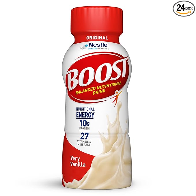 Nestle  BOOST GC Vanilla MP(12x8floz) Unit 12