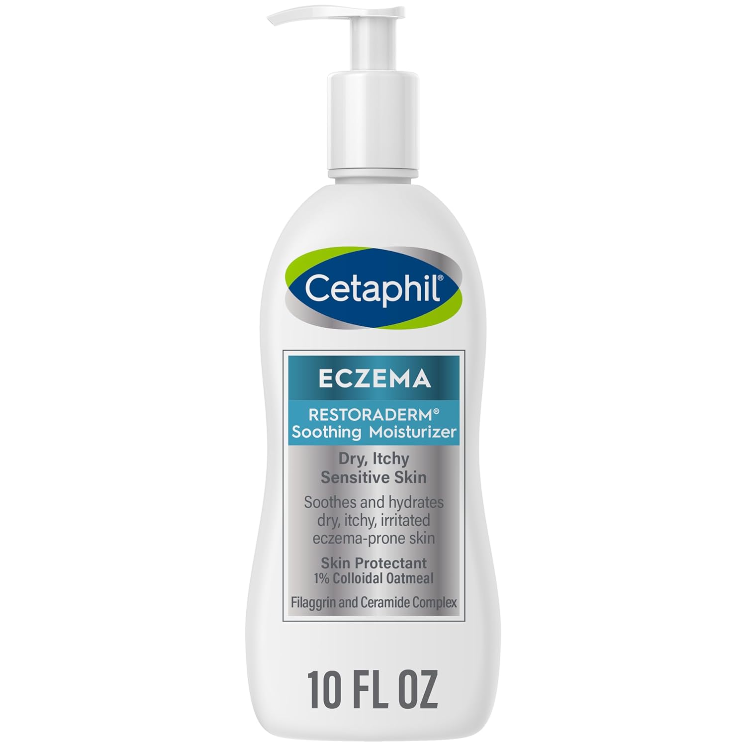 Cetaphil Eczema Restoraderm Soothing Moisturizer (Face) (new price 9/1/23) Size 10 oz  Case Pack 12