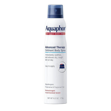 Aquaphor Healing Ointment Body Spray Moisturizing Body Spray Pack 4/3's Size 6.2oz