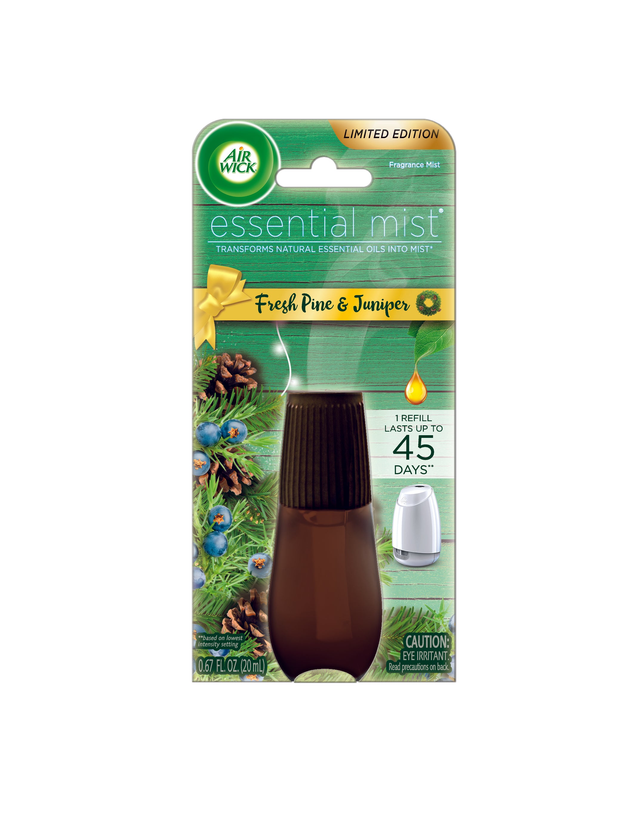 AIR WICK® Essential Mist - Starter Kit Gift Pack - 1+2 Apple Cinnamon/Woodland Pine 3/1 ct.