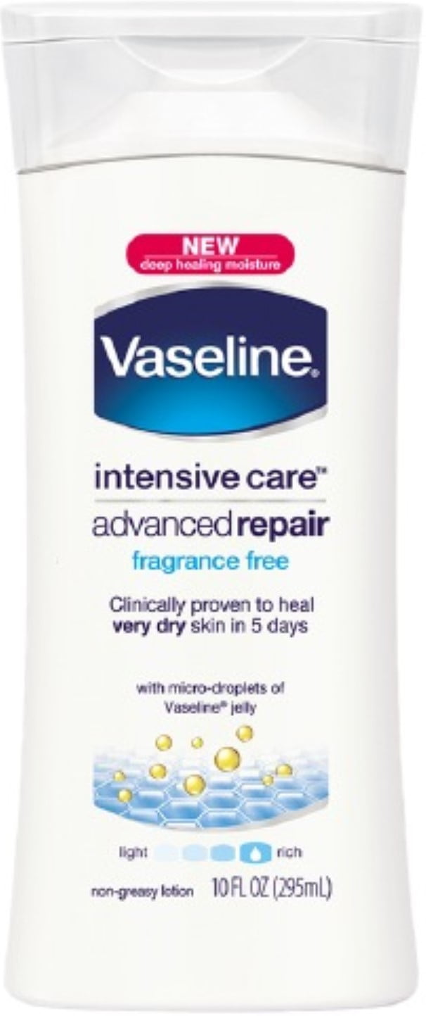 Vaseline Adv Repair Unscented 10z Pack 6