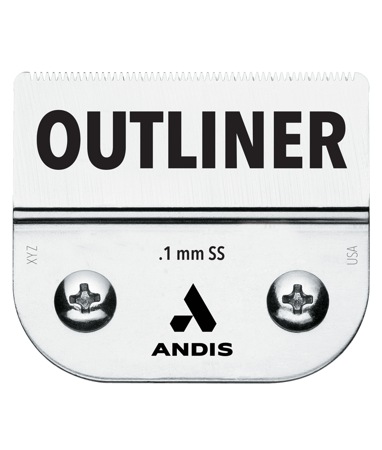 Andis  Outliner Blade Extremely Close Cutting - 1/150" - .1mm 12