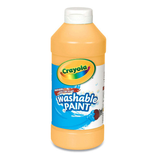 CRAYOLA® Washable Paint, 16 oz. Bottle  Peach Case 12 Unit