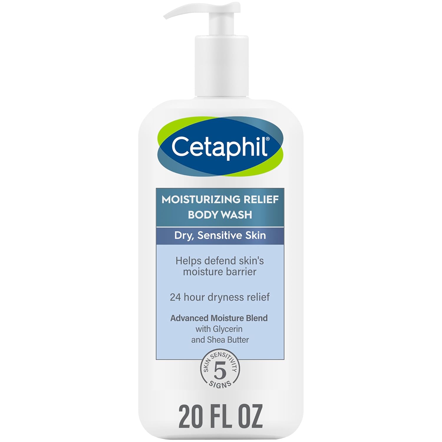 Cetaphil Smoothing Relief Body Wash Size 20 oz Case Pack 12