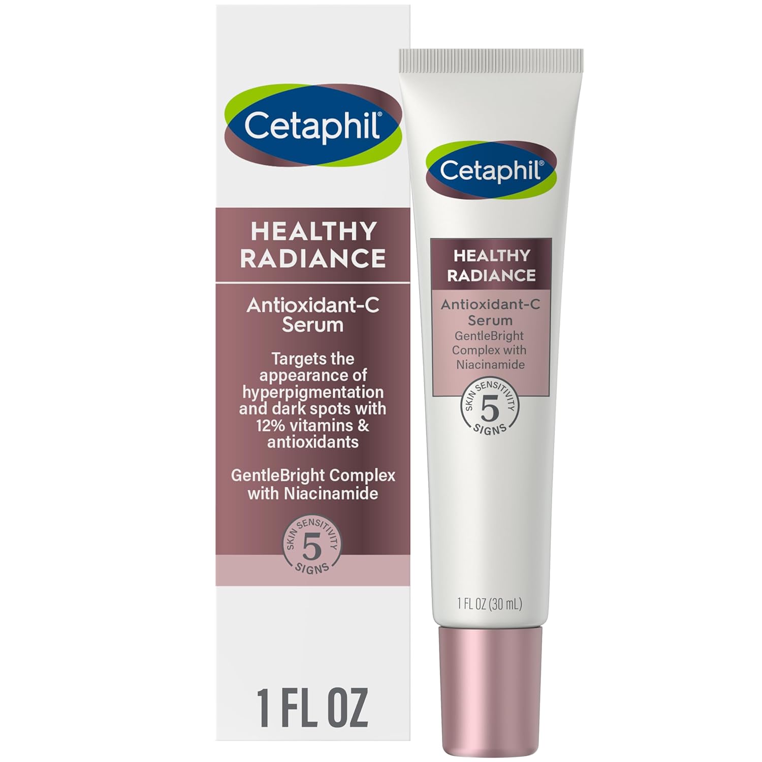 Cetaphil Healthy Radiance Antioxidant-C Serum Size 1 oz  Case Pack 12