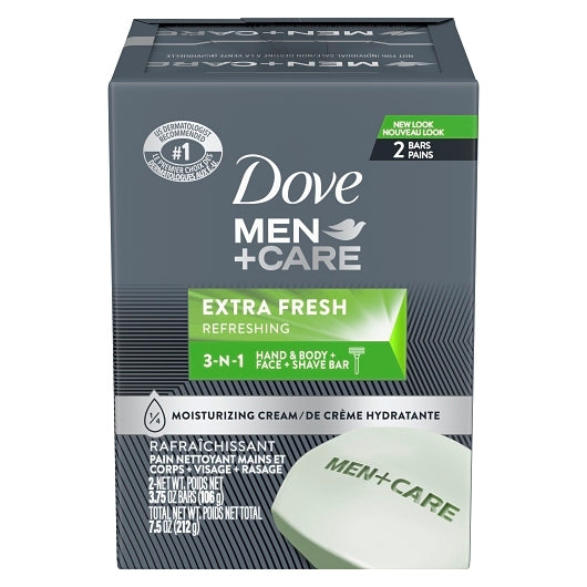 Dove DMC Bar Extra Fresh 24(2) 7.5z/212g Pack 24