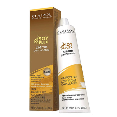 Clairol Permanent Creme 6GN Dark Gold Neutral Blonde Pack 36