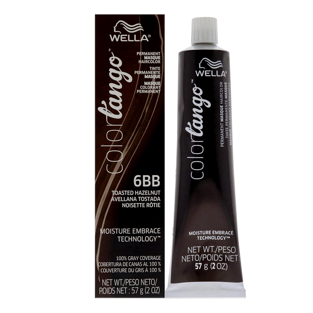 Color Tango Permanent Hair Color 6BB Dark Blonde Intnese Brown 2oz Pack 36