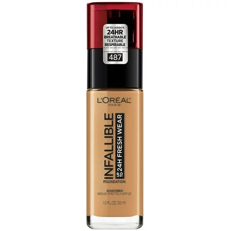 L'OREAL COSMETICS Infallib 24Hr Fresh Wear Foundation : WARM ALMOND Pack 72