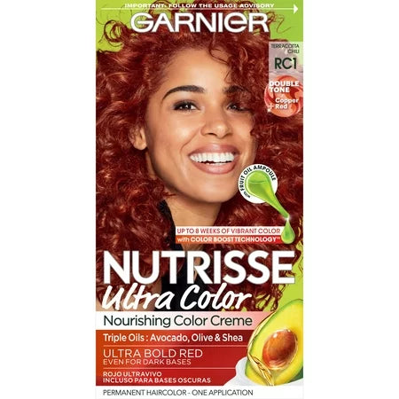 GARNIER HAIRCOLOR NUTRISSE HAIR COLOR : Terracotta Chili Pack 12