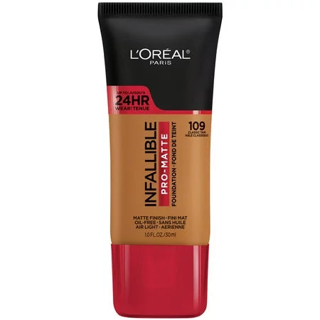 L'OREAL COSMETICS Infallible Pro-Matte Fdtn : CLASSIC TAN Pack 72