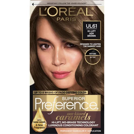 L'OREAL HAIRCOLOR PREFERENCE : ULTRA NATURAL BLONDE Pack 12