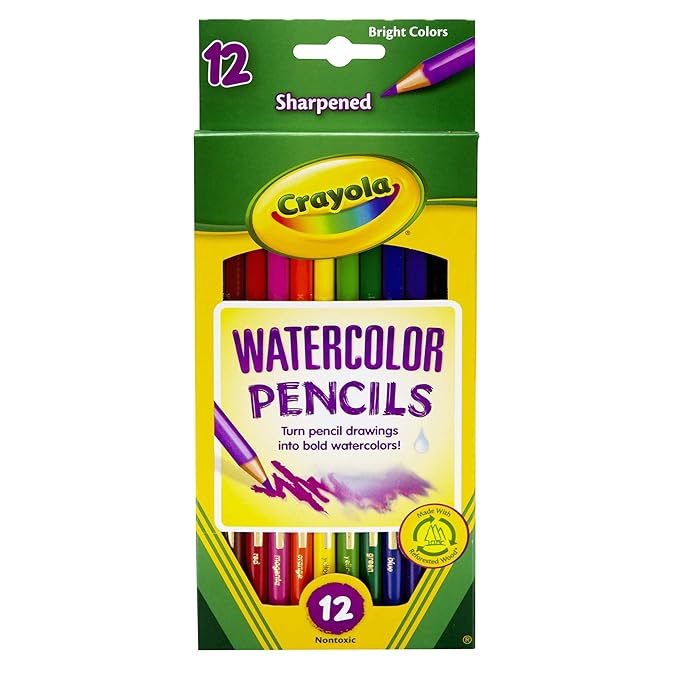 CRAYOLA® 12 ct. Watercolor Pencils Case 48 Unit 12