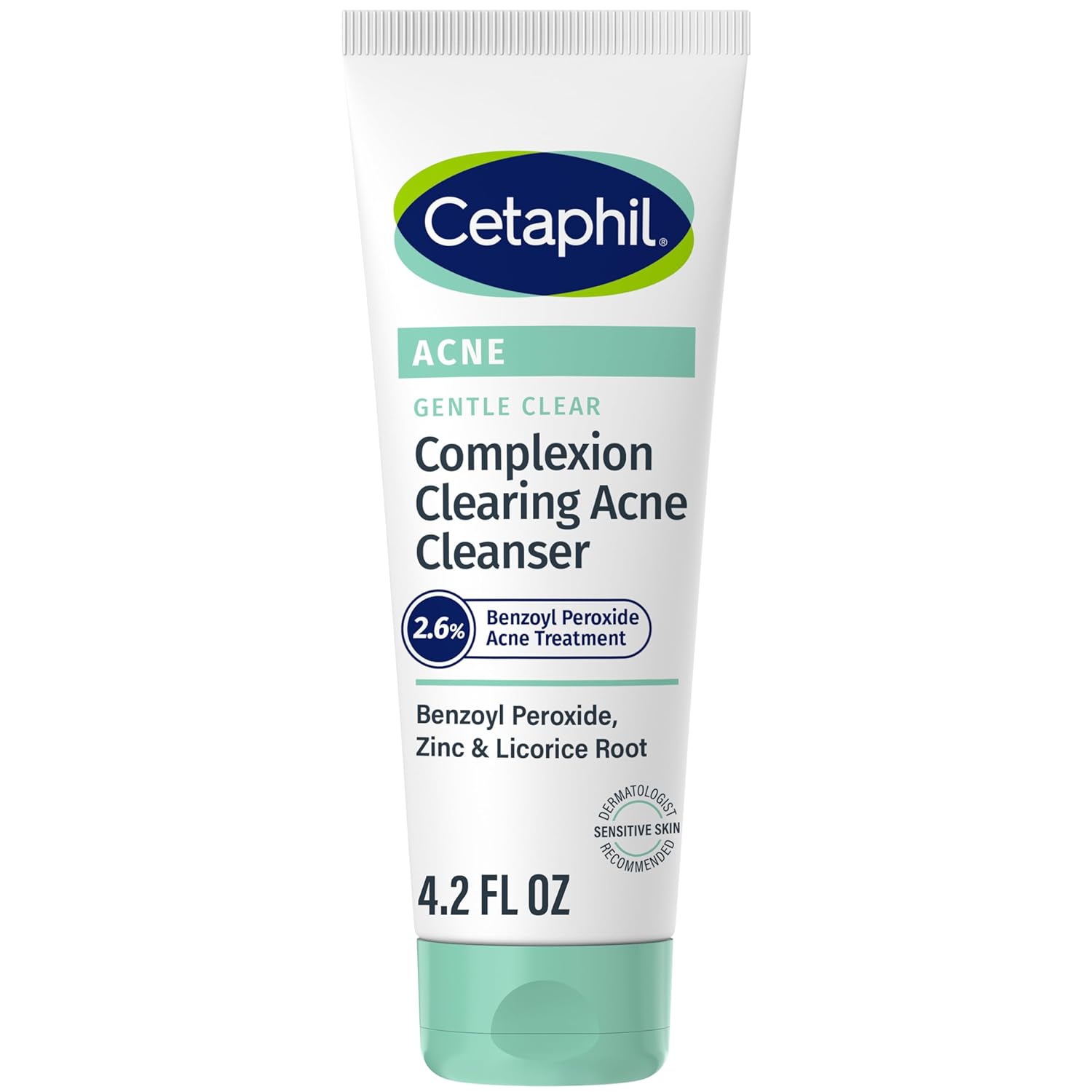 Cetaphil Gentle Clear Complexion-Clearing BPO Acne Cleanser  Size 4.2 oz  Case Pack 12