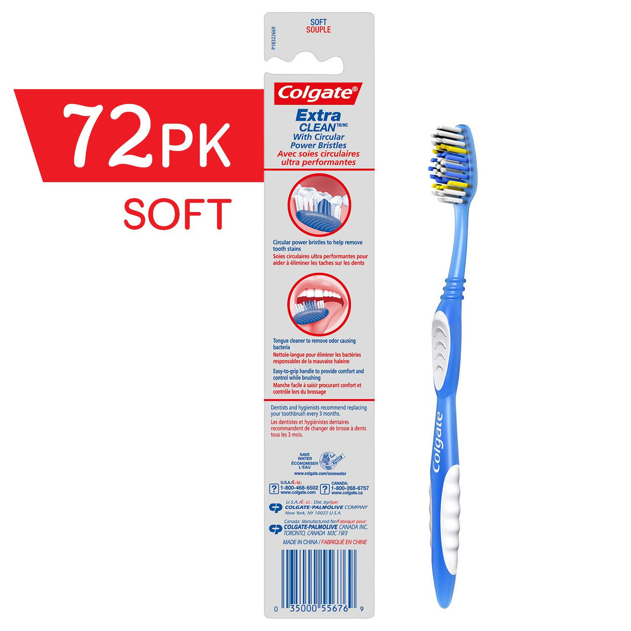 Colgate Extra Clean Tooth Brush SP FH SOFT 42