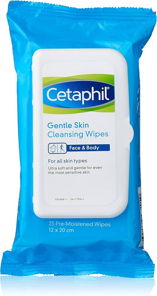 Cetaphil Gentle Skin Cleansing Cloths  Size 25 ct Case Pack 12