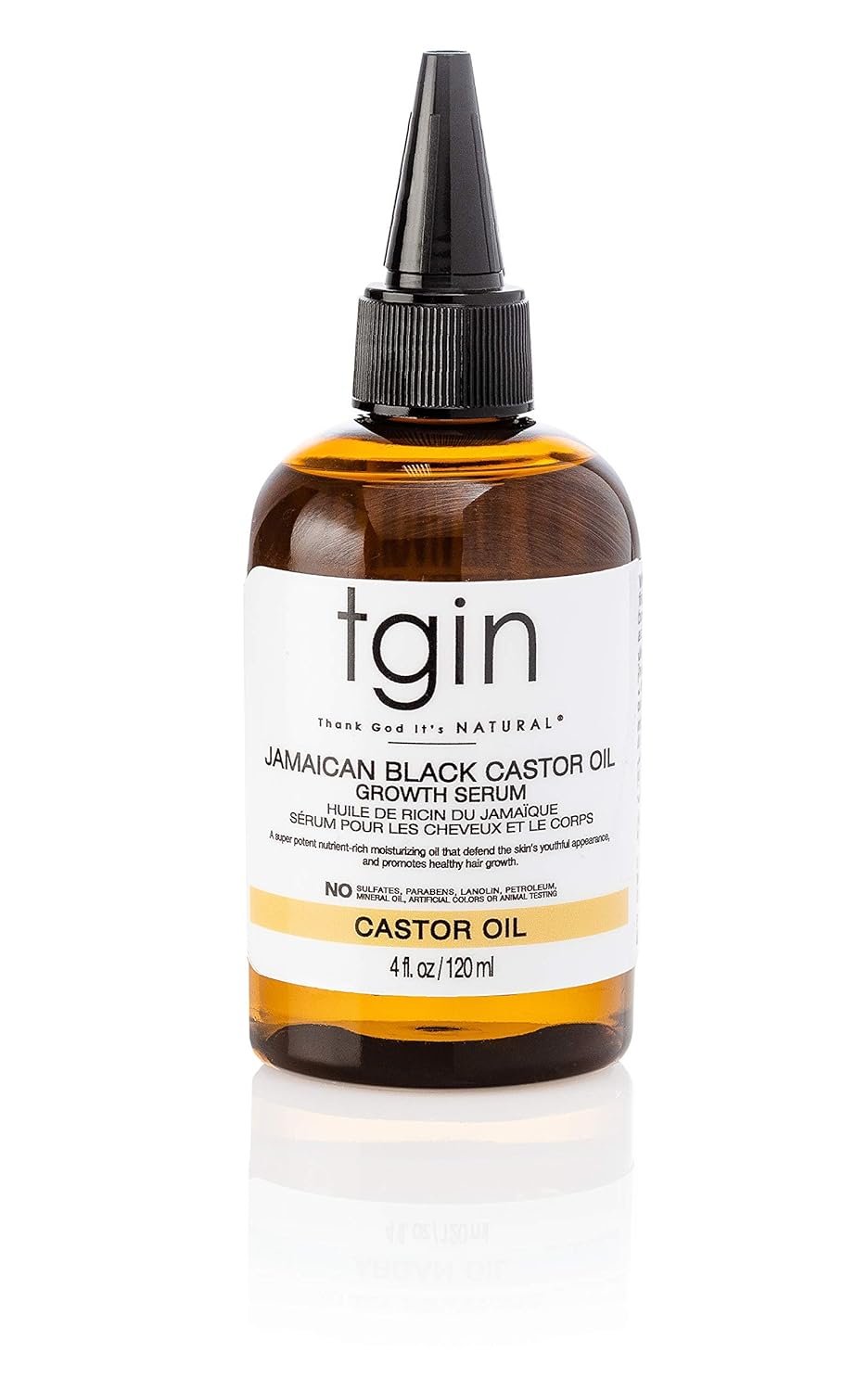 TGIN Jamaican Black Castor Oil - 4oz Pack 6