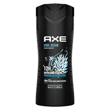 AXE Cool Ocean Body Wash With Essential Oils Pack 4 16oz