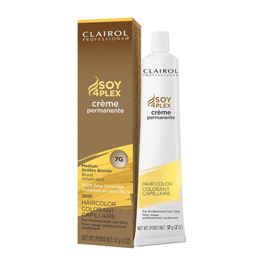 Clairol Professional Premium Creme 7G Medium Golden Blonde Pack 36