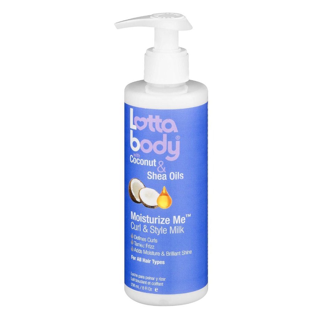 Lotta body Moisturizing Hair Styling Gel with Coconut & Shea Oils 8oz Pack 12