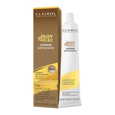 Clairol Creme Permanente 10G Light Gold Blonde Pack 36