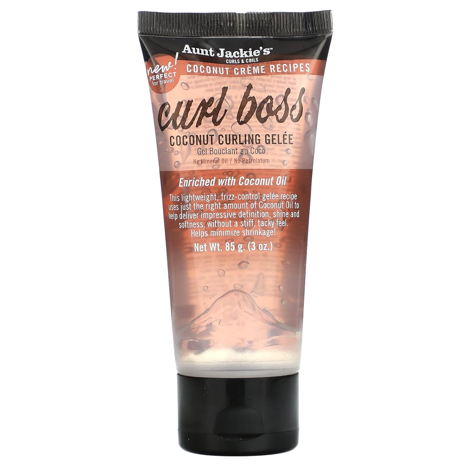 Aunt Jackie's Travel Size Collection Coconut Crème Curl Boss Pack 24 Size 3 oz