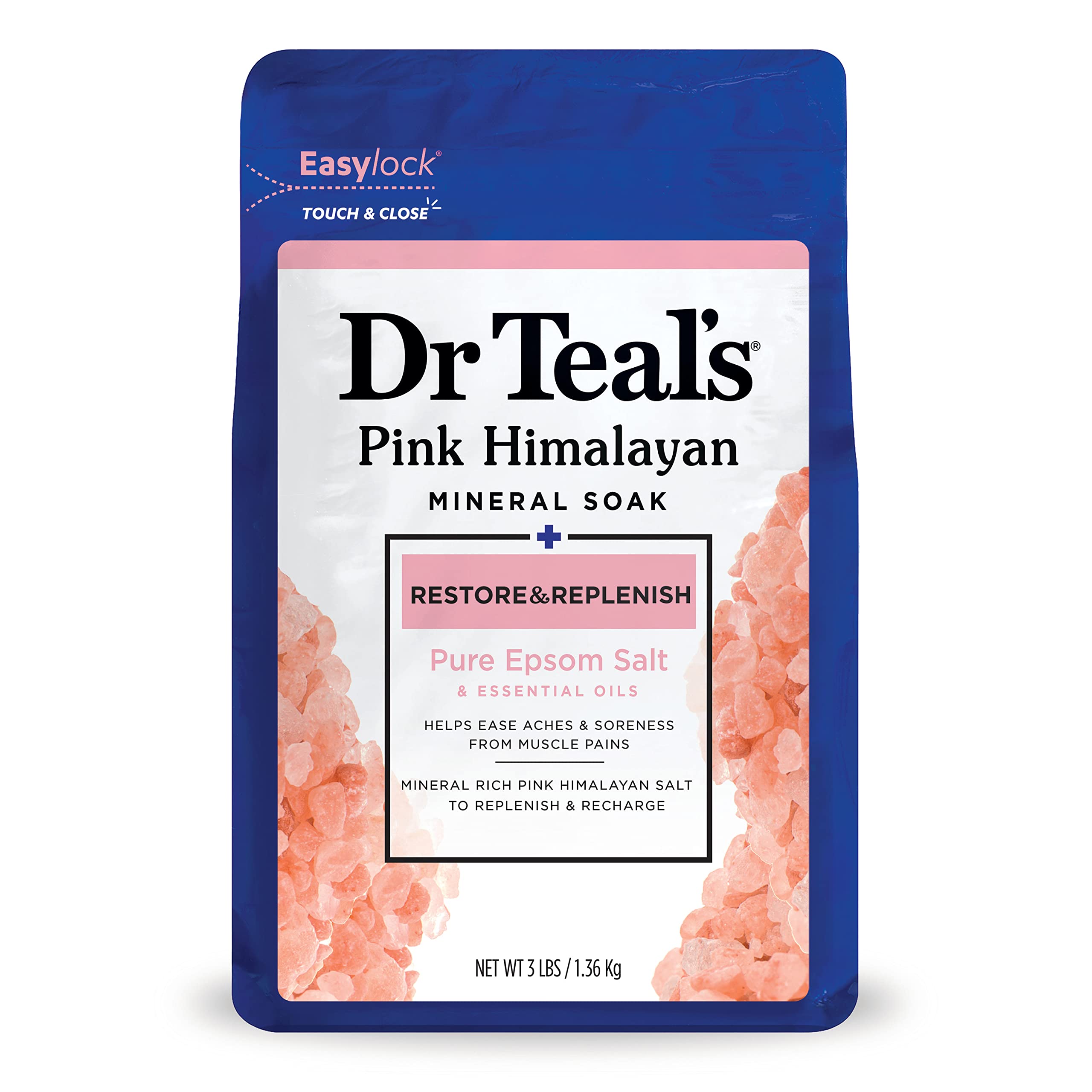 DRT PINK HIMALAYAN 3LB MINERAL SOAK 4/4