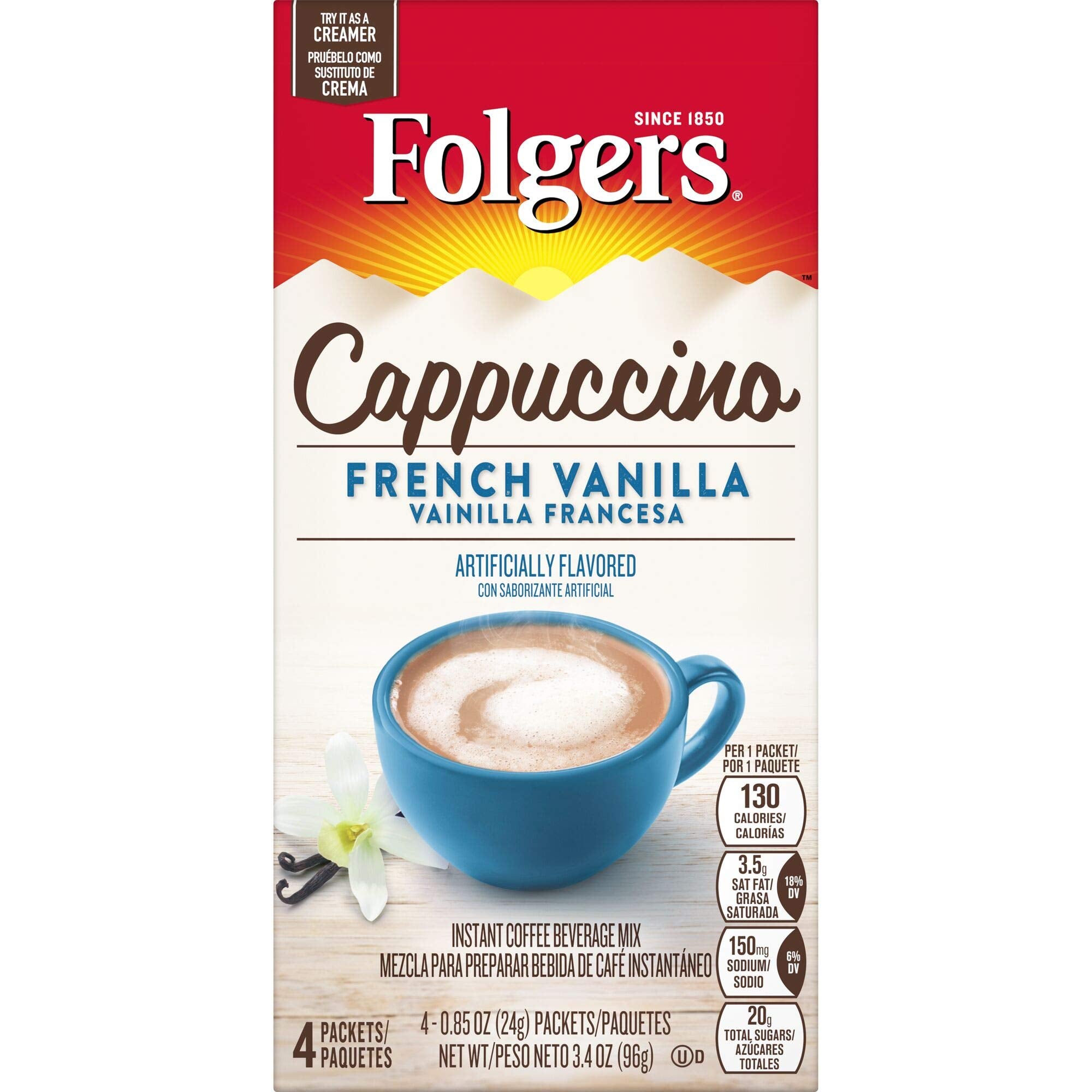 FOLGERS CAPPCNO.FRSH.VAN.8/3.4