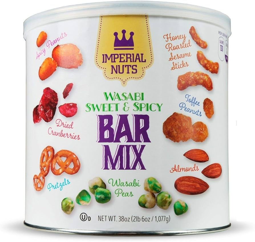 Wasabi Sweet & Spicy Bar Mix Pack 6 Size 38