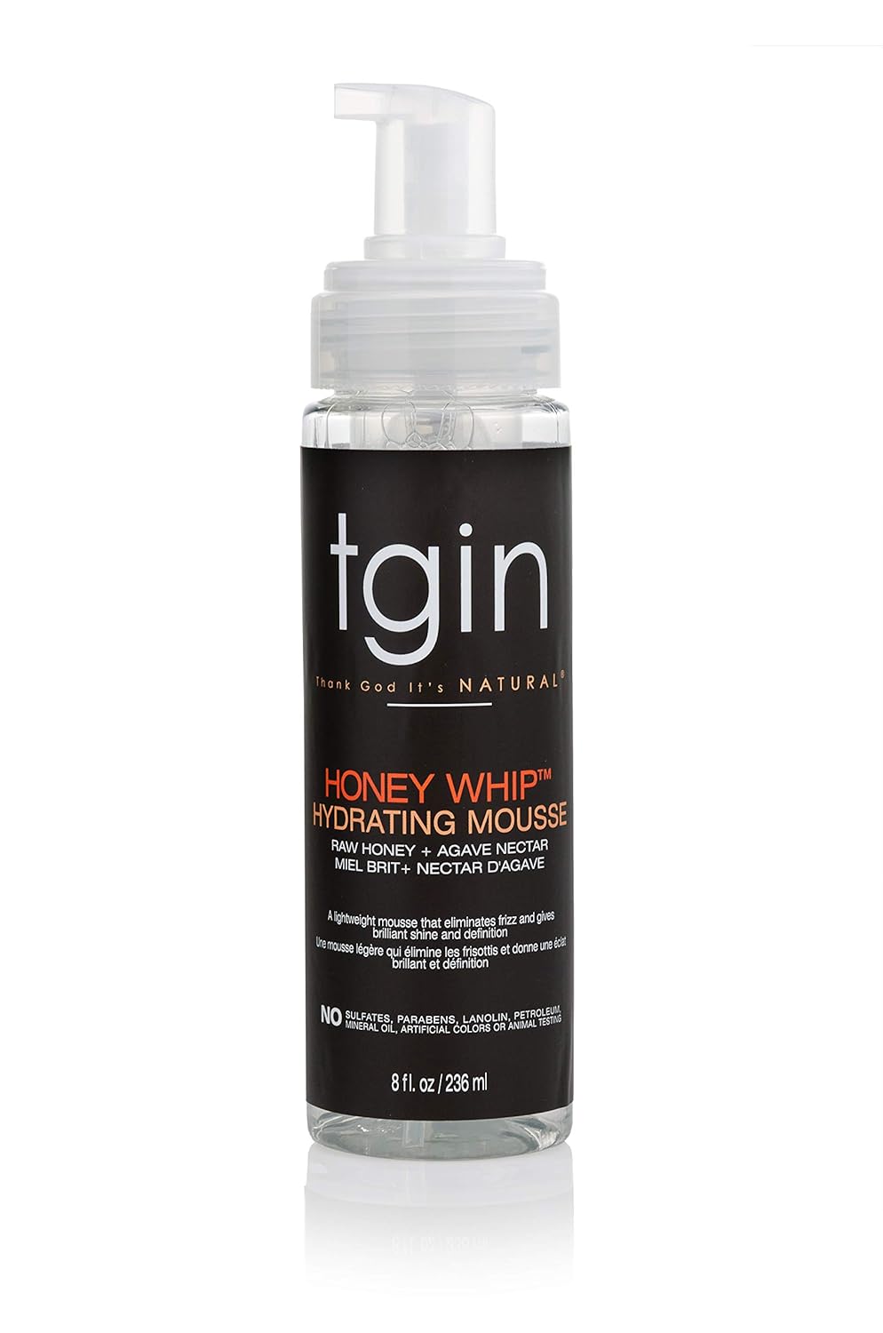 TGIN Honey Whip Hydrating Mousse - 8oz Pack 6