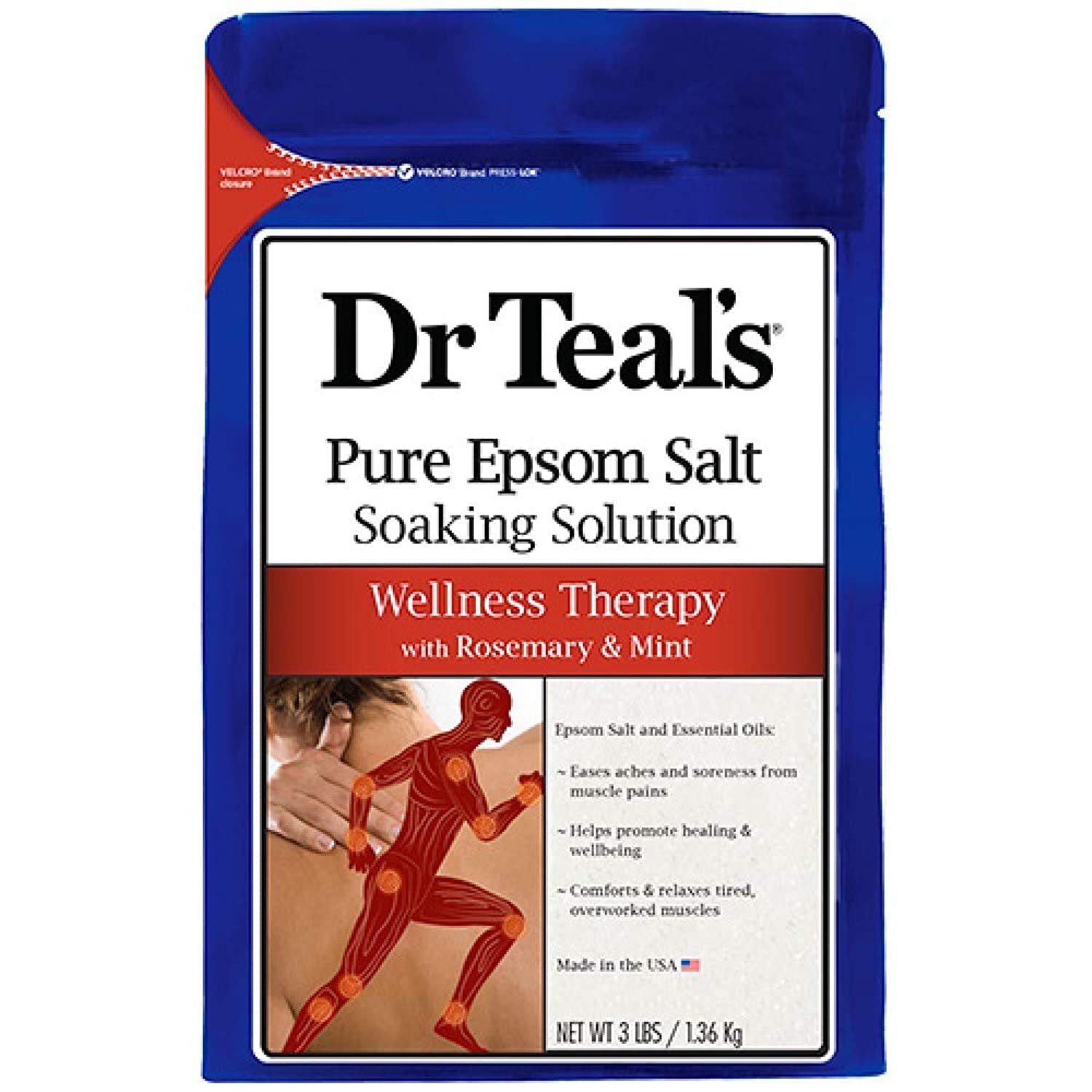 DRT WELLNESS 3LB EPSOM SALT 4/4