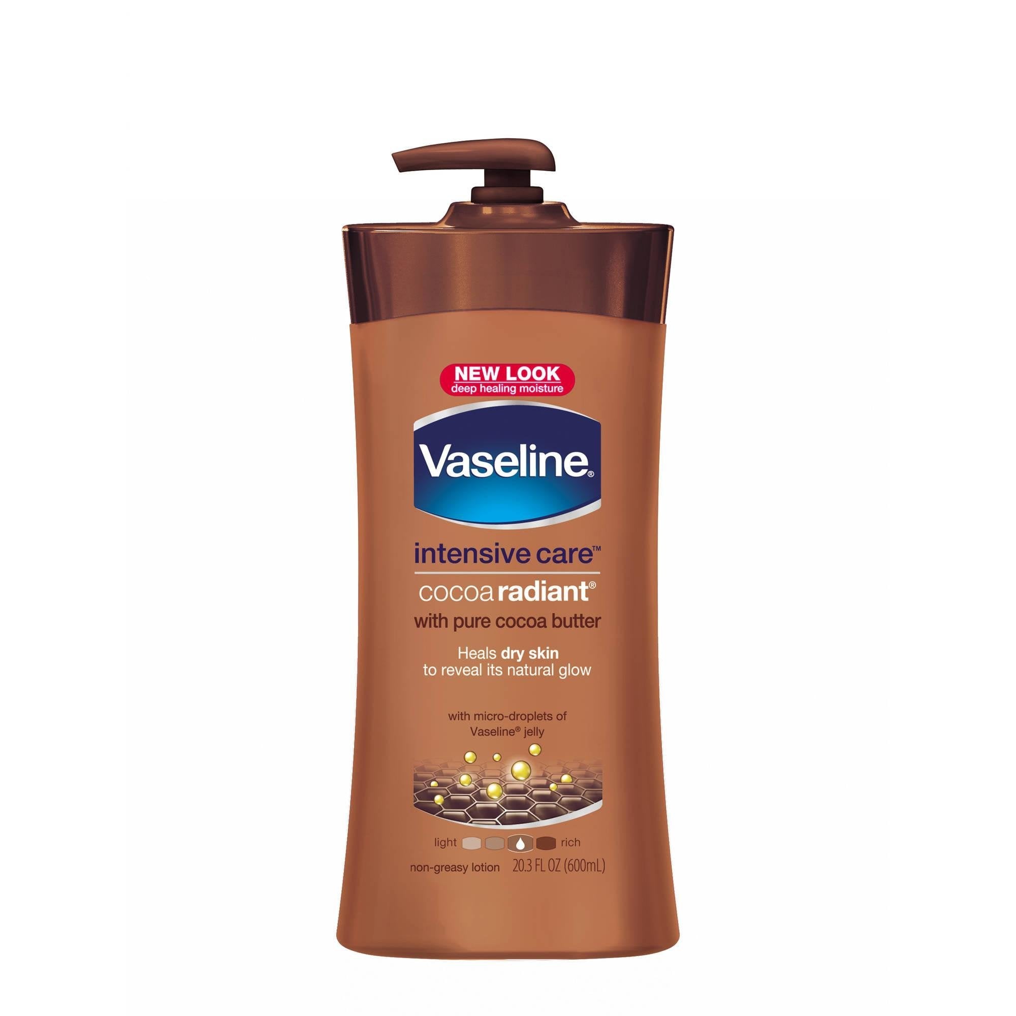 Vaseline Body Lotion Nourishing Moisture 20.3z Pack 4